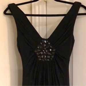 BCBGMaxAzria long black dress size 2 like new